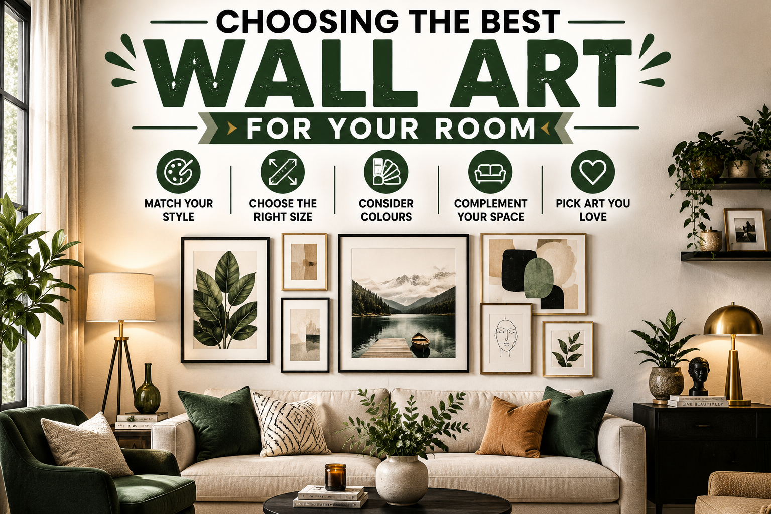 How to Choose Wall Art That Turns Any Room Into a Masterpiece