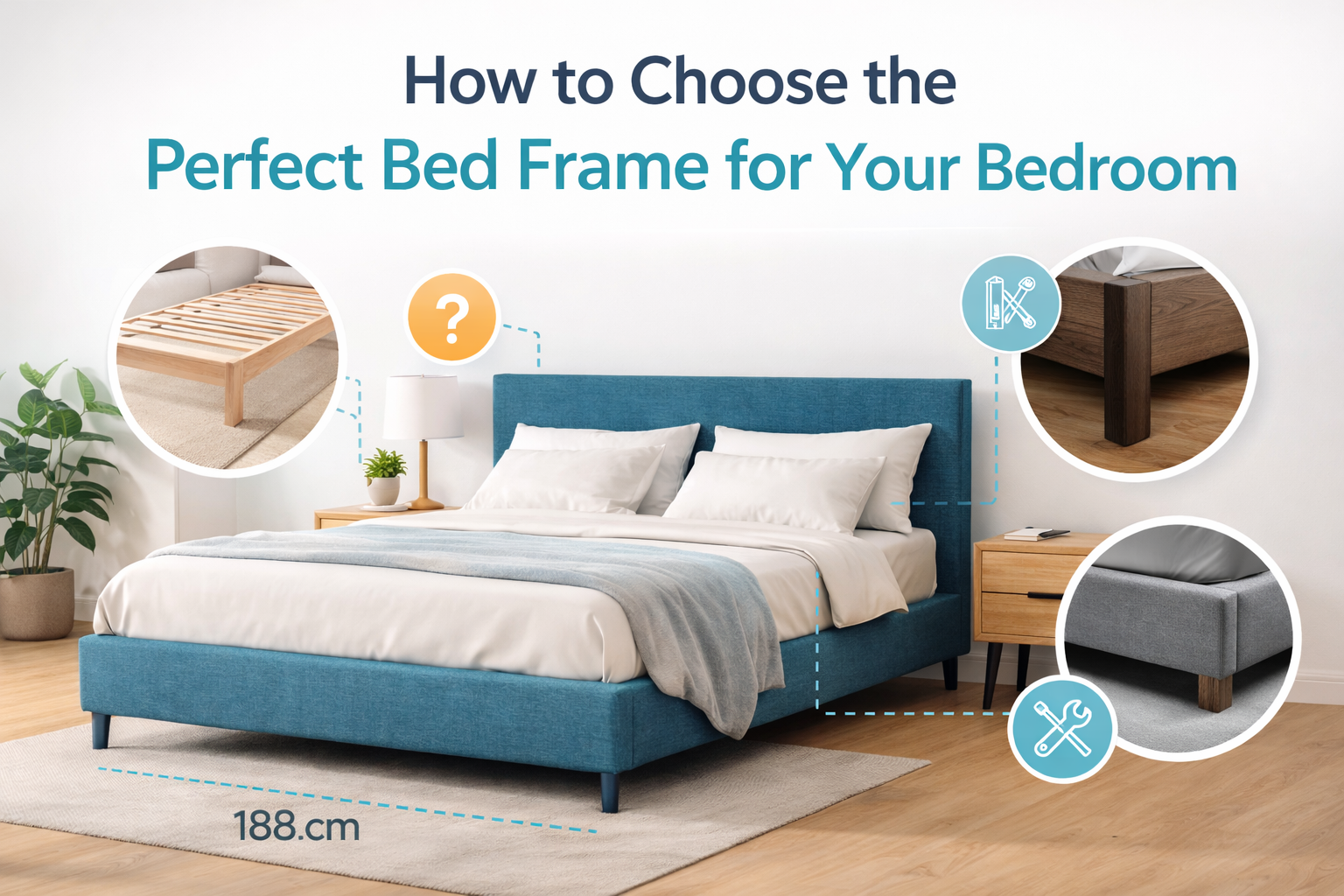 How to choose the perfect bed frame for your bedroom