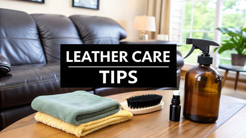 How to Care for Leather Furniture: Expert Tips & Tricks