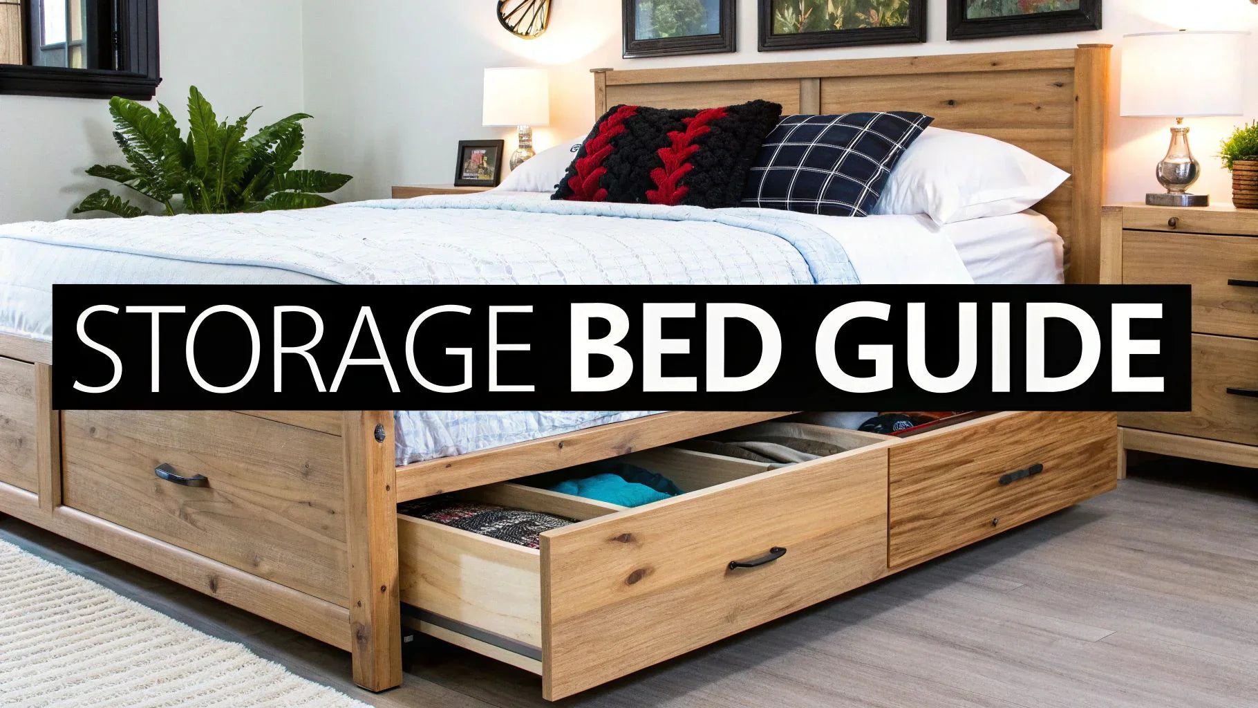 Wooden Bed Frames with Storage Your Complete Guide - DLB Furniture
