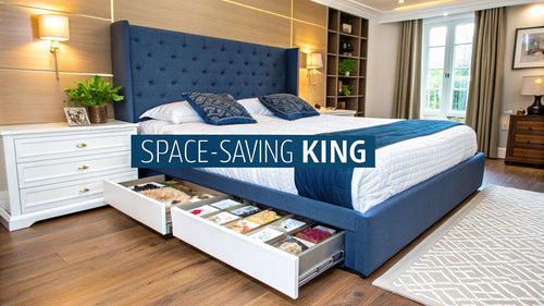 King Bed with Storage Your Ultimate Space-Saving Guide