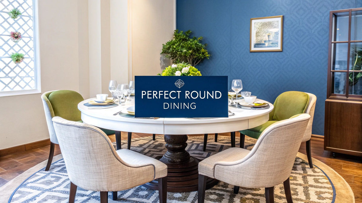 Your Guide to the Perfect Round Dining Setting – DLB Furniture