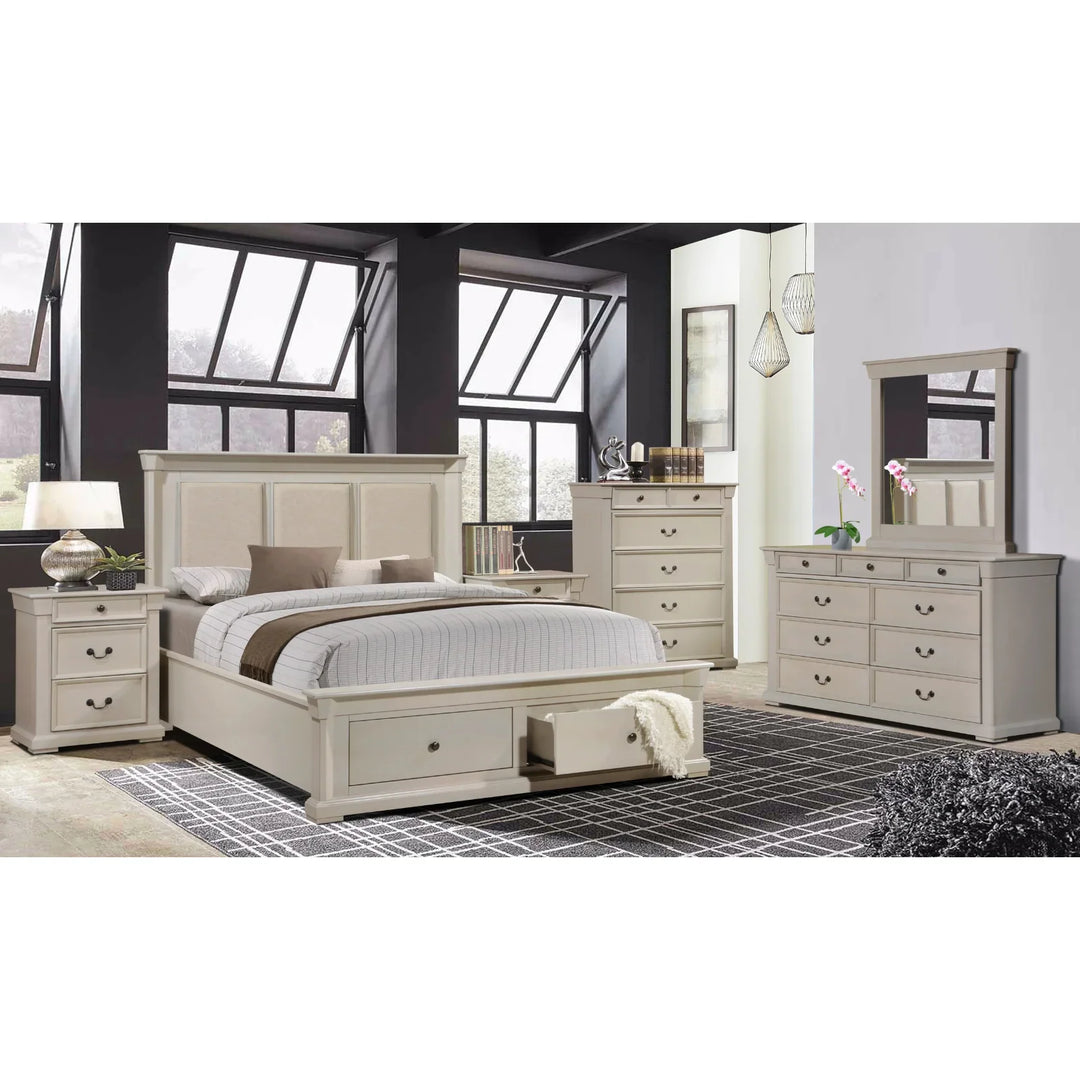 Long Island Queen Timber Bed - DLB Furniture