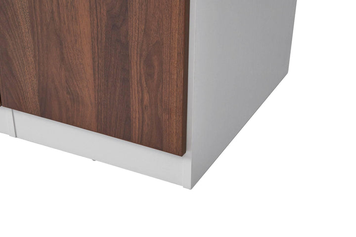 Beli 2 Tone 4 Door Wardrobe - DLB Furniture