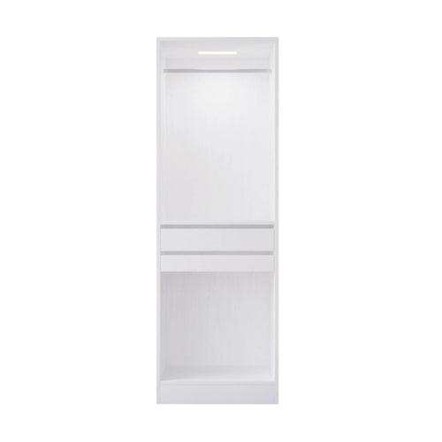 Botany White Wardrobe 600 - DLB Furniture