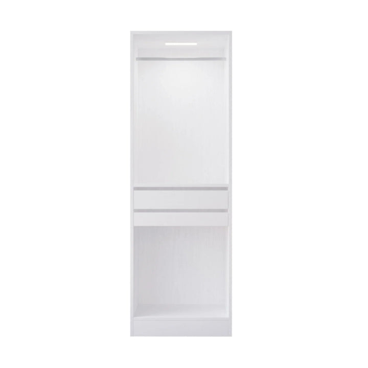 Botany White Wardrobe 600 - DLB Furniture