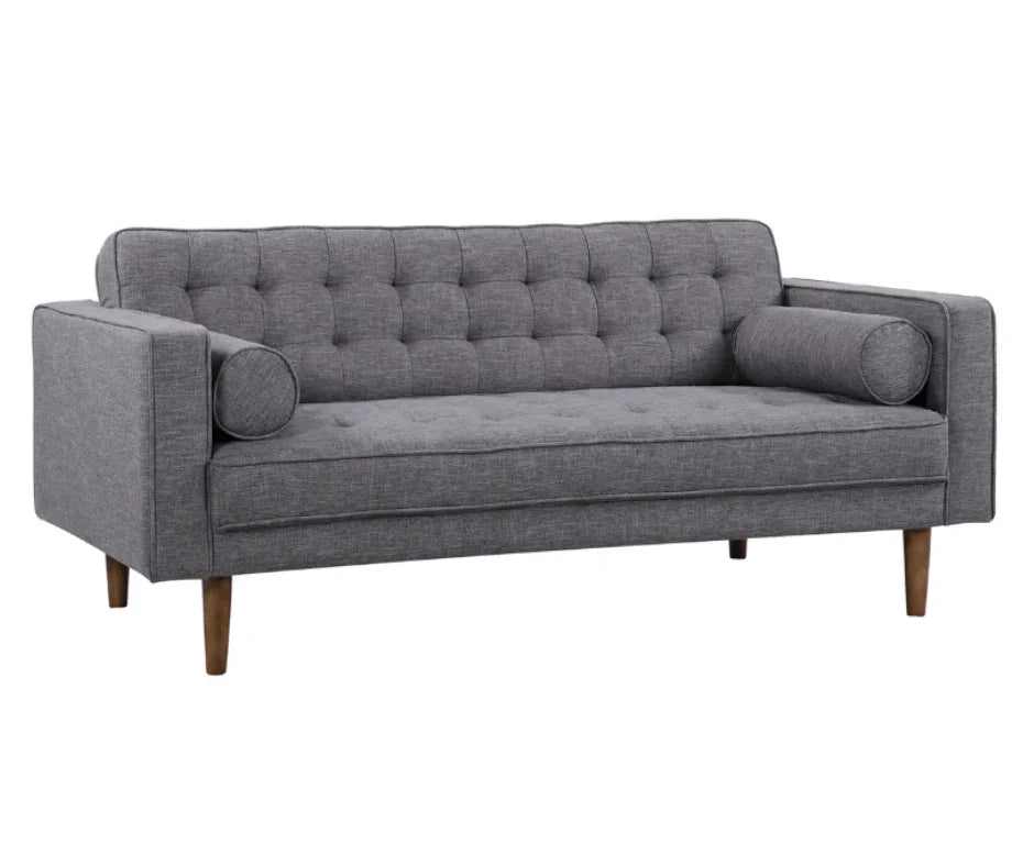Sofia 3 Seater Sofa Bed - Dark Grey - DLB Furniture