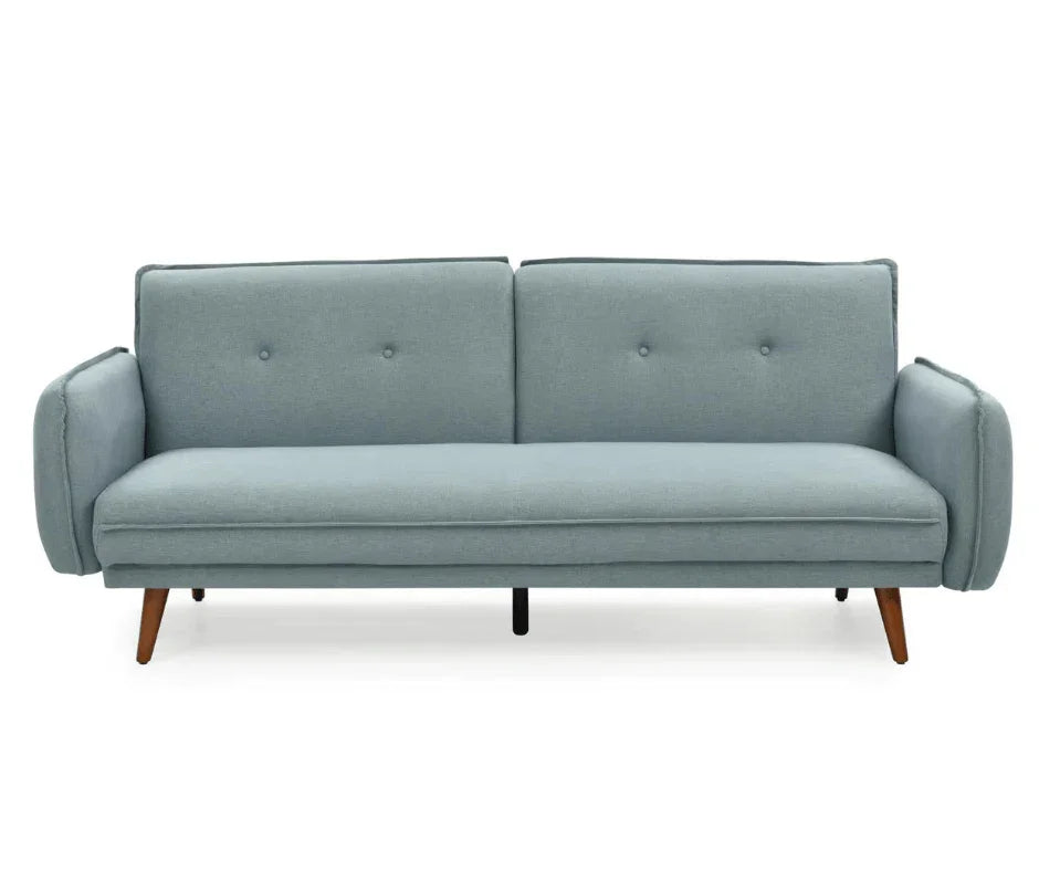 Sarah Sofa Bed SP111-2 - BL838 Light Blue - DLB Furniture