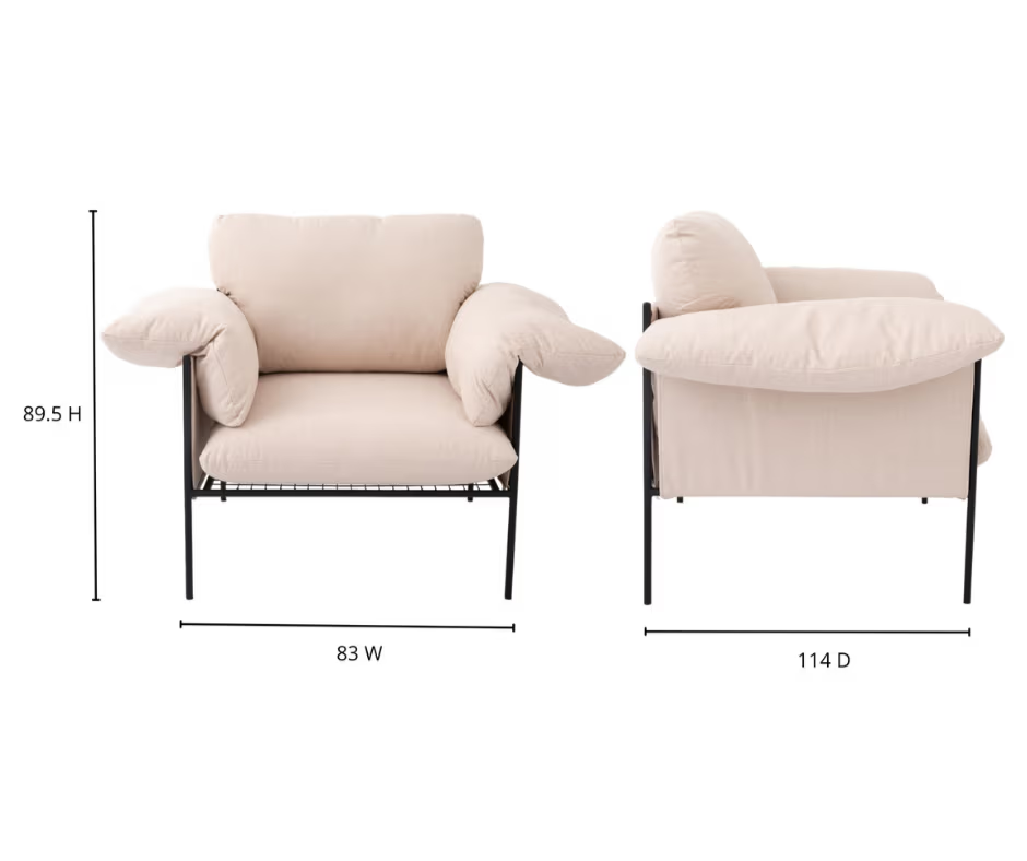 Luna Modern Armchair