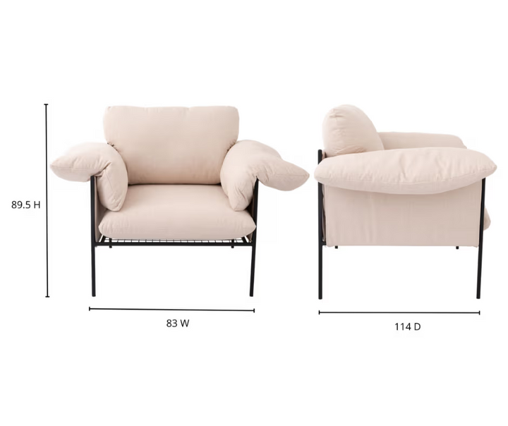 Luna Modern Armchair