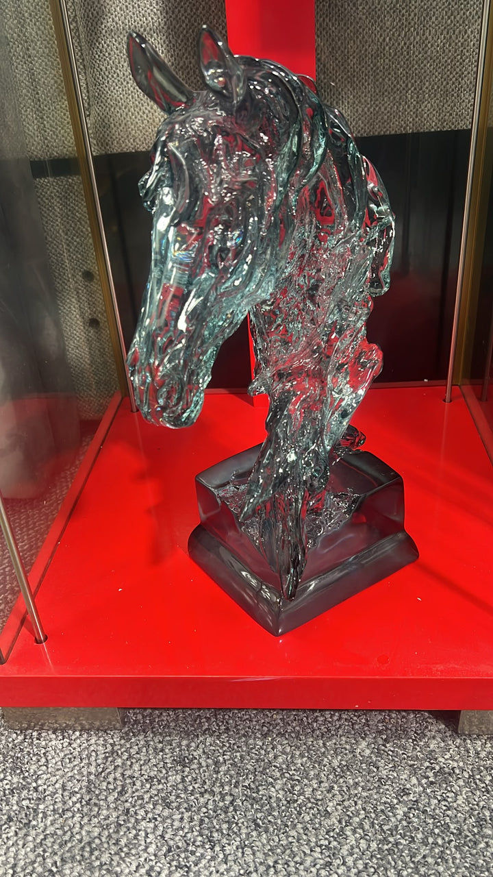 Equestrian Acrylic Horse Sculpture