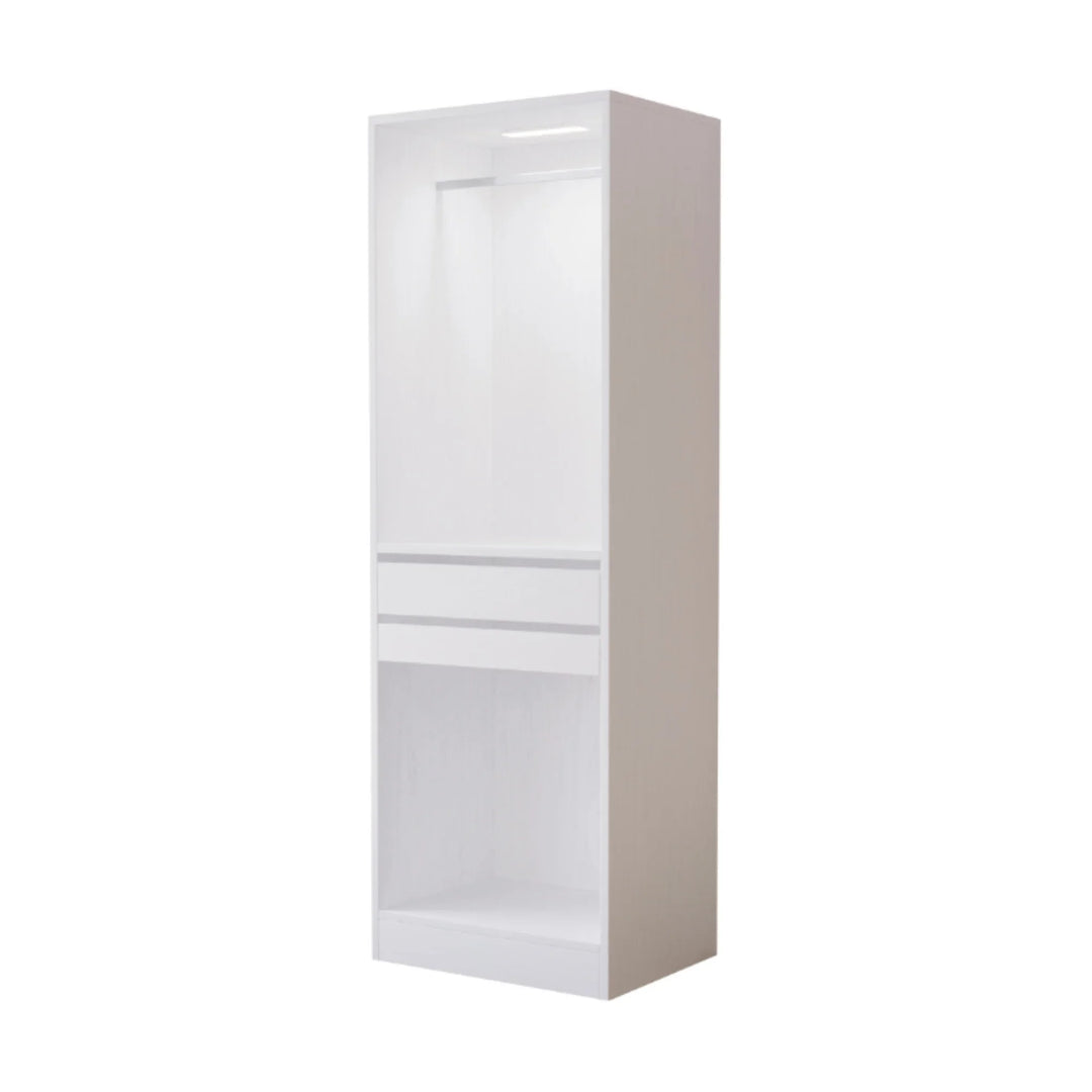 Botany White Wardrobe 600 - DLB Furniture