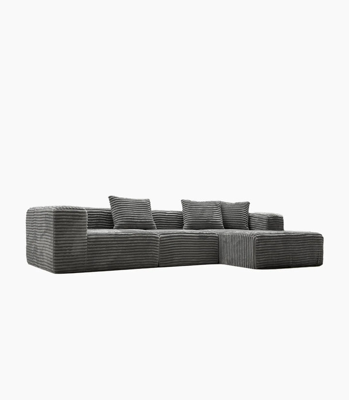 Marsden L Shape Sofa - 100% Polyester - DLB Furniture