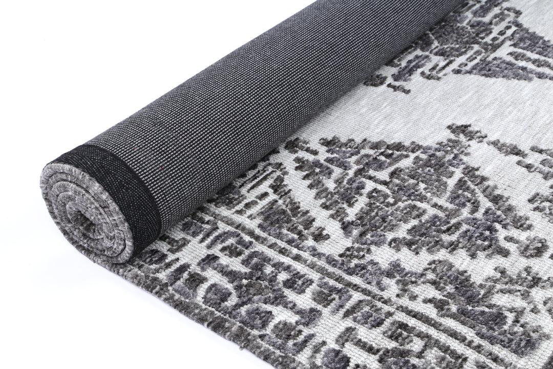 Amritsar Beas Grey Cotton Blend Rug - DLB Furniture