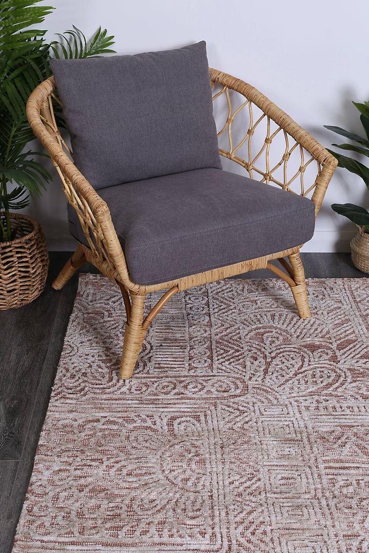 Amritsar Newburg Rust Tribal Rug - DLB Furniture