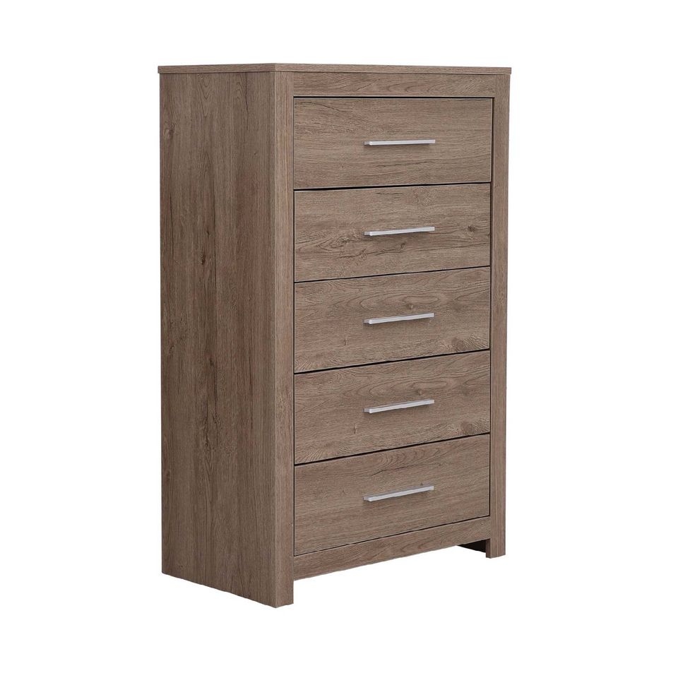 Archer 5 Drawer Chest – Dark Oak
