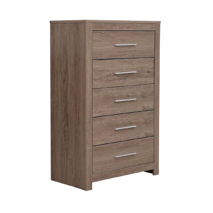 Archer 5 Drawer Chest – Dark Oak