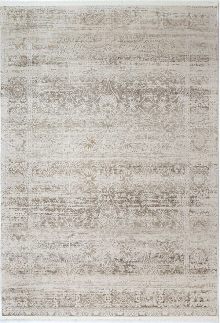 Bohemian Paradise Solid Beige Modern Rug - DLB Furniture