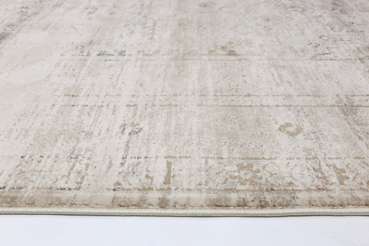 Bohemian Paradise Traditional Beige Blue Rug - DLB Furniture