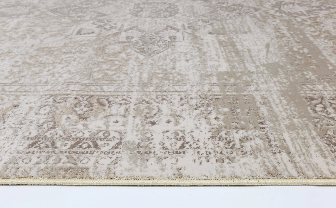 Bohemian Paradise Medalion Beige Rug - DLB Furniture