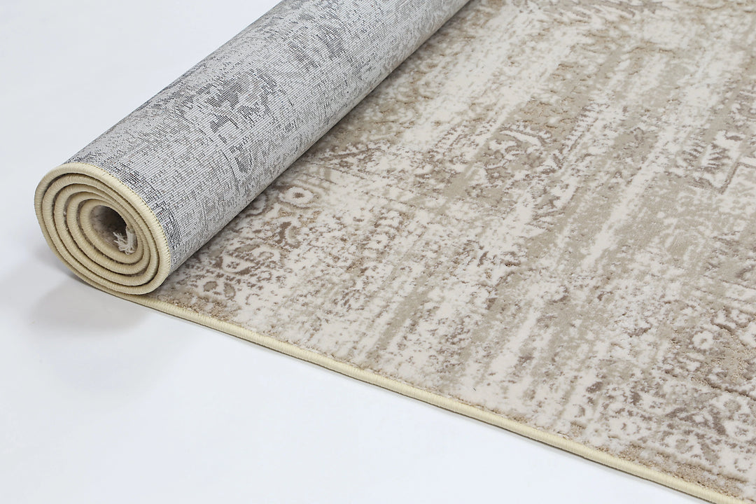 Bohemian Paradise Medalion Beige Rug - DLB Furniture