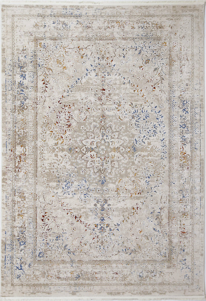 Bohemian Paradise Vintage Beige Multi Rug - DLB Furniture