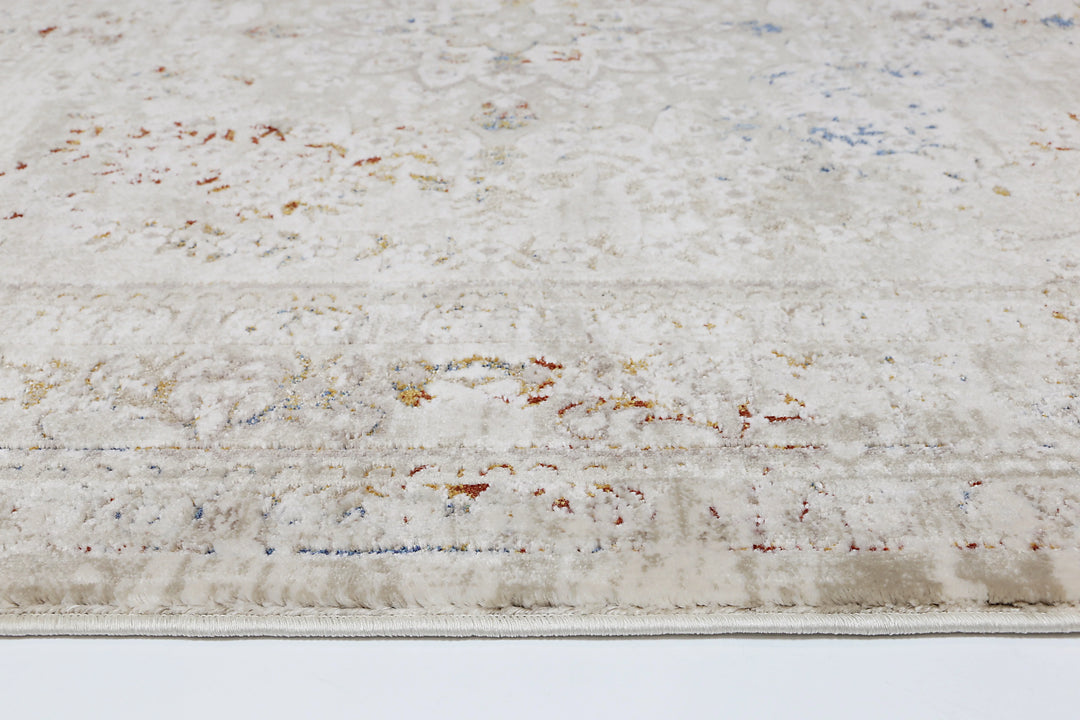 Bohemian Paradise Vintage Beige Multi Rug - DLB Furniture