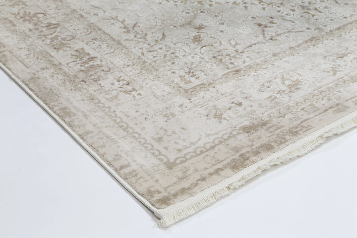 Bohemian Paradise Vintage Medalion Beige Rug - DLB Furniture