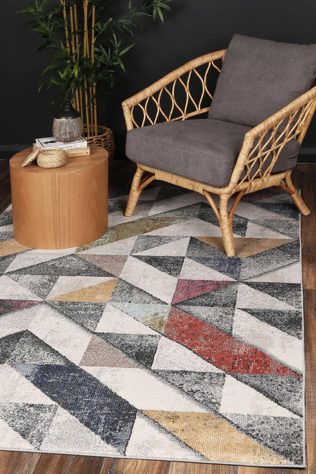 Bristol Geometric Multi Rug - DLB Furniture