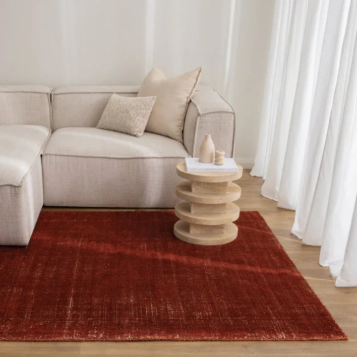 Harbour Burnt Terracotta Indoor Outdoor Rug - DLB Furniture