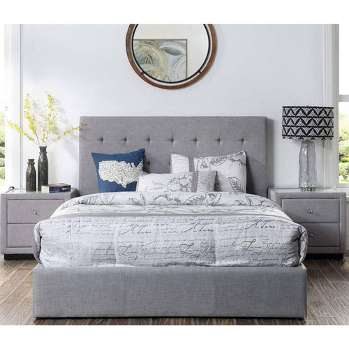 Brooklyn Fabric King Bed Frame - DLB Furniture