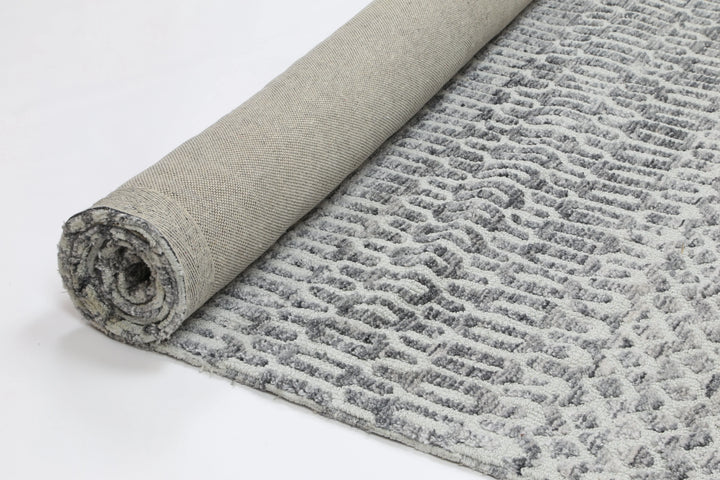 Amritsar Camphils Grey Tribal Rug - DLB Furniture