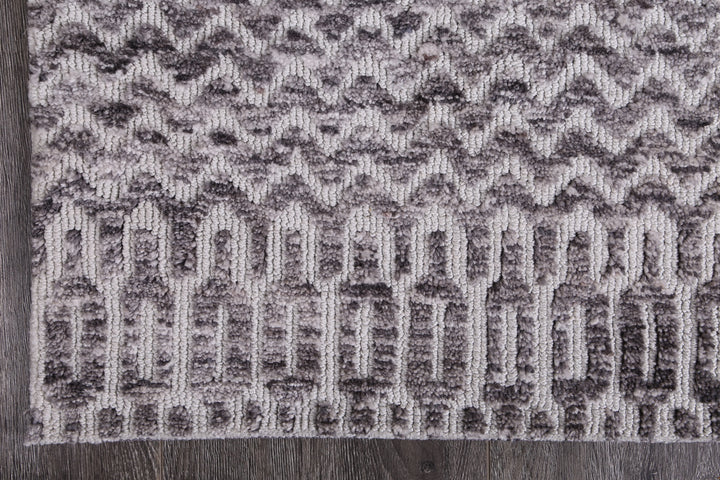 Amritsar Camphils Grey Tribal Rug - DLB Furniture