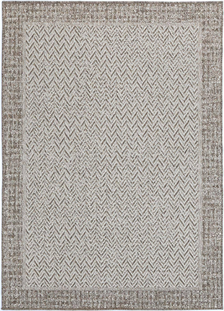 Capri Weiss Natural Boarder Rug - DLB Furniture
