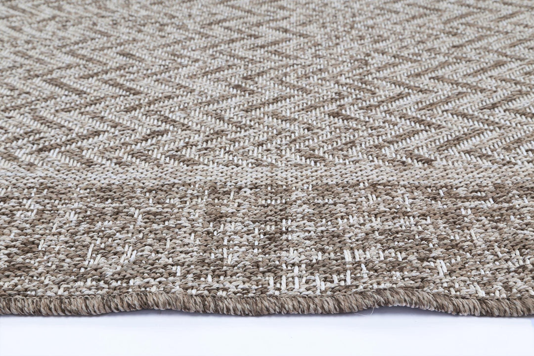 Capri Weiss Natural Boarder Rug - DLB Furniture