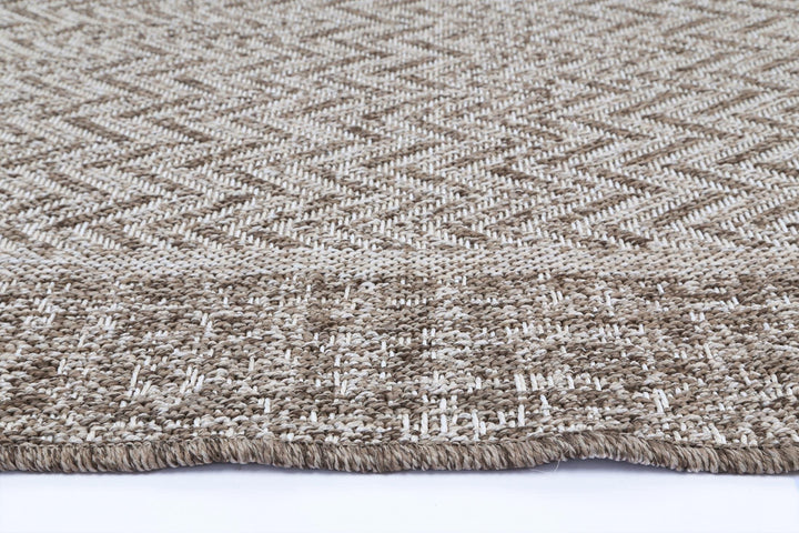 Capri Weiss Natural Boarder Rug - DLB Furniture