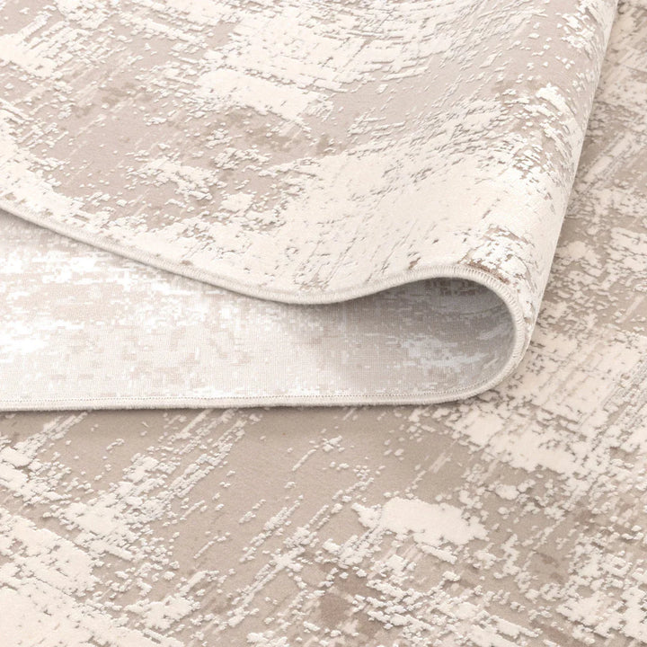 Chateau Distressed Beige and White Rug - CH07 - DLB Furniture