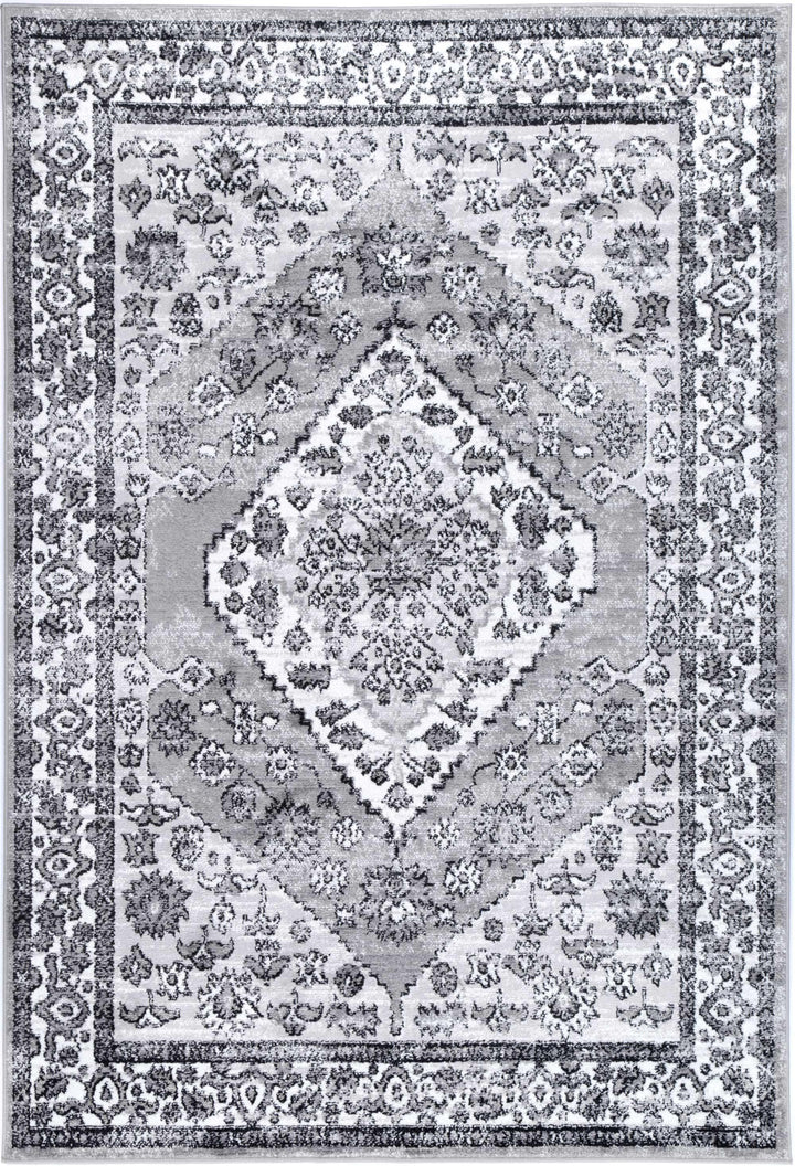 Estate Safra Traditional Grey Rug - DLB Furniture