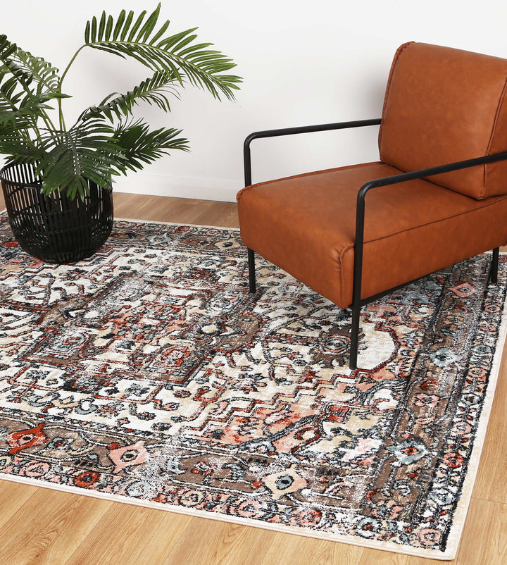 Estate Stonewall Traditional Beige Rug - 15BEIG