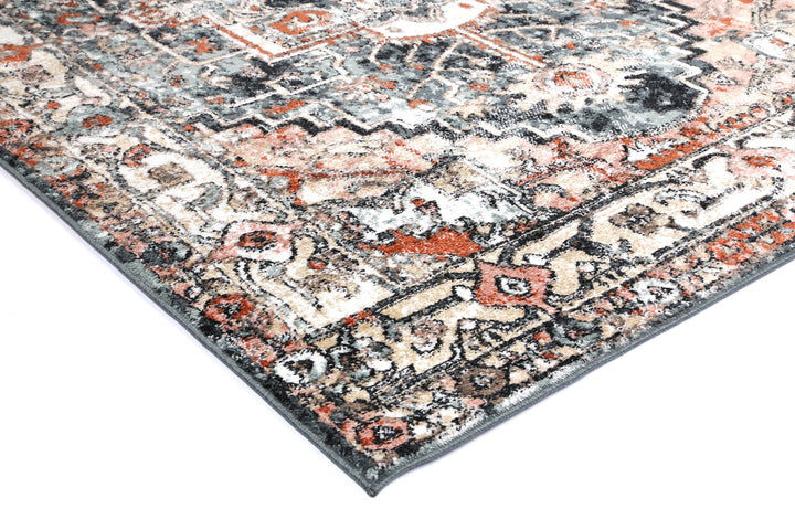 Estate Padaro Lane Traditional Charcoal Rug - DLB Furniture