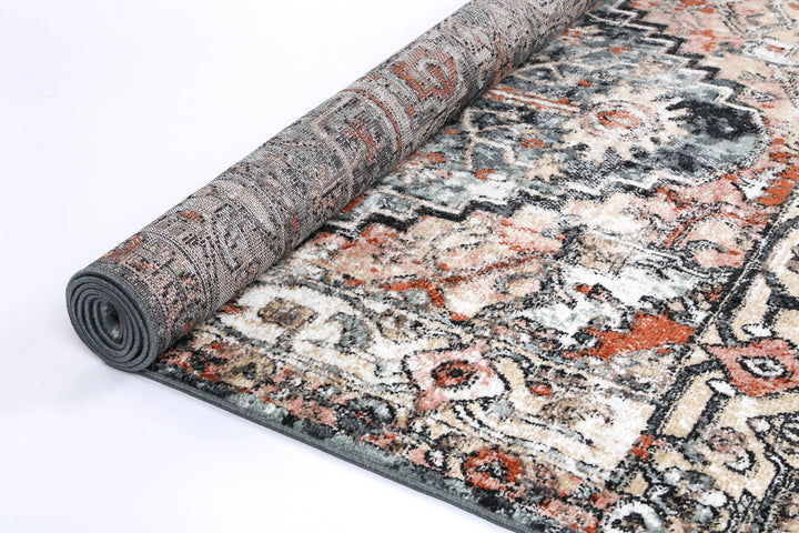 Estate Padaro Lane Traditional Charcoal Rug - DLB Furniture