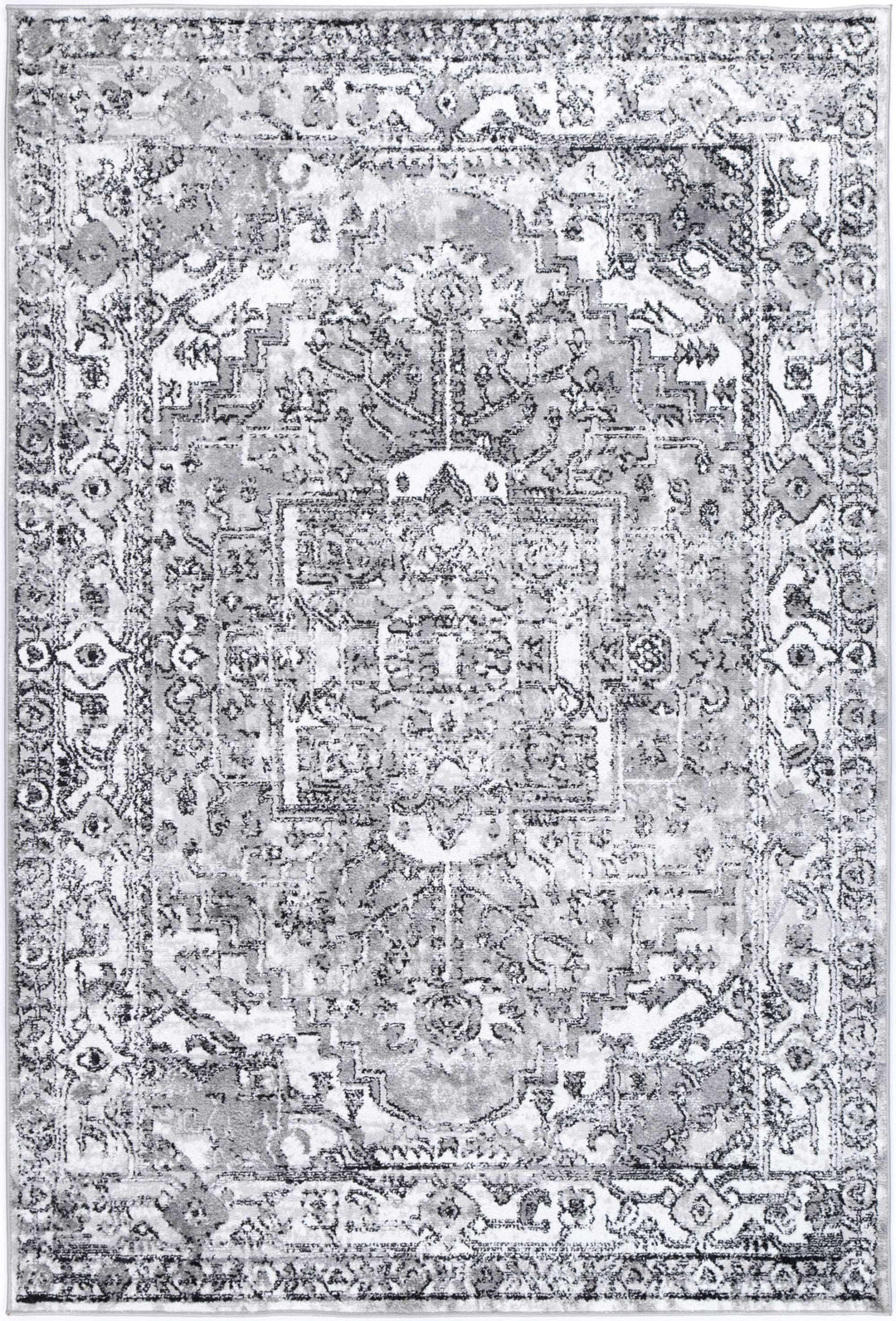 Estate Vatuvara Traditional Grey Rug - DLB Furniture