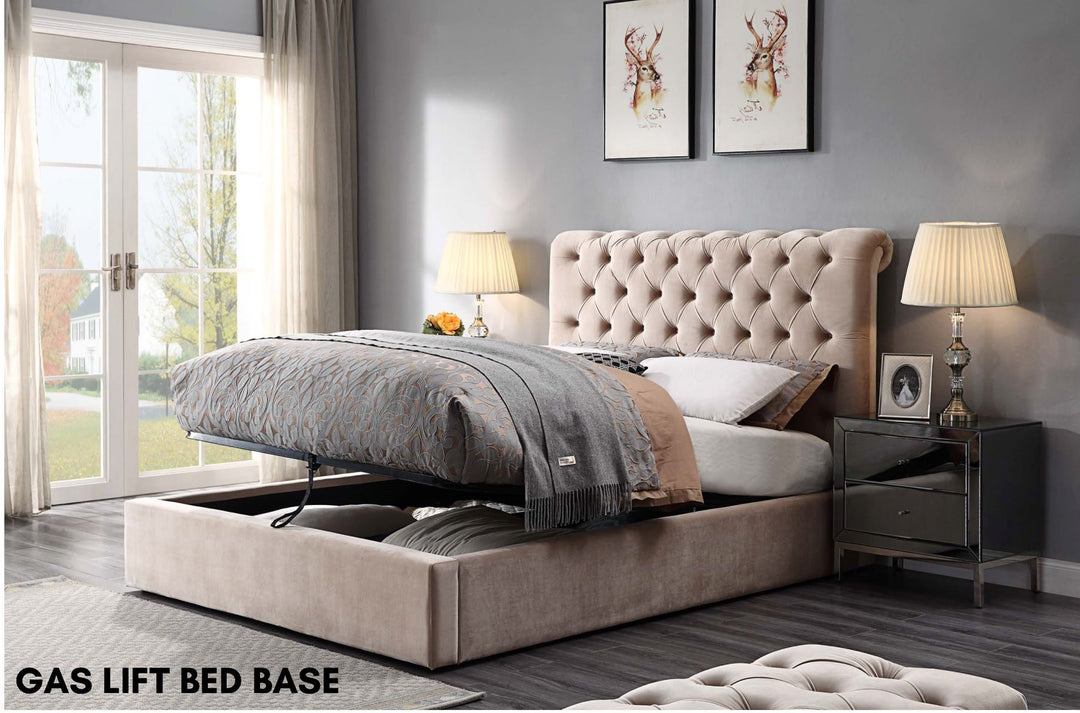 Triton Velvet 4 Piece Bedroom Suite