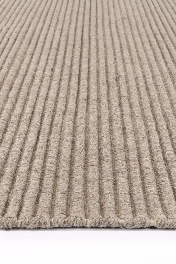 Goa Textured Wool Blend Ash Rug - DLB Furniture