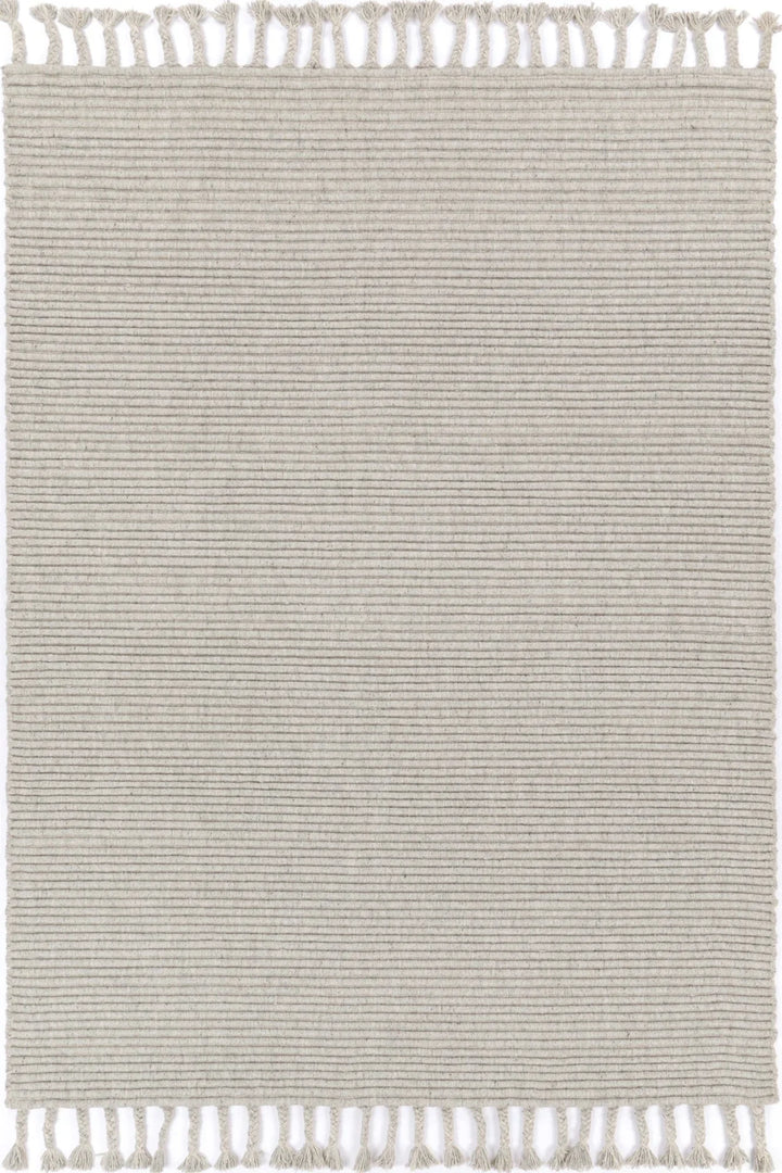 Goa Textured Wool Blend Grey Rug - DLB Furniture