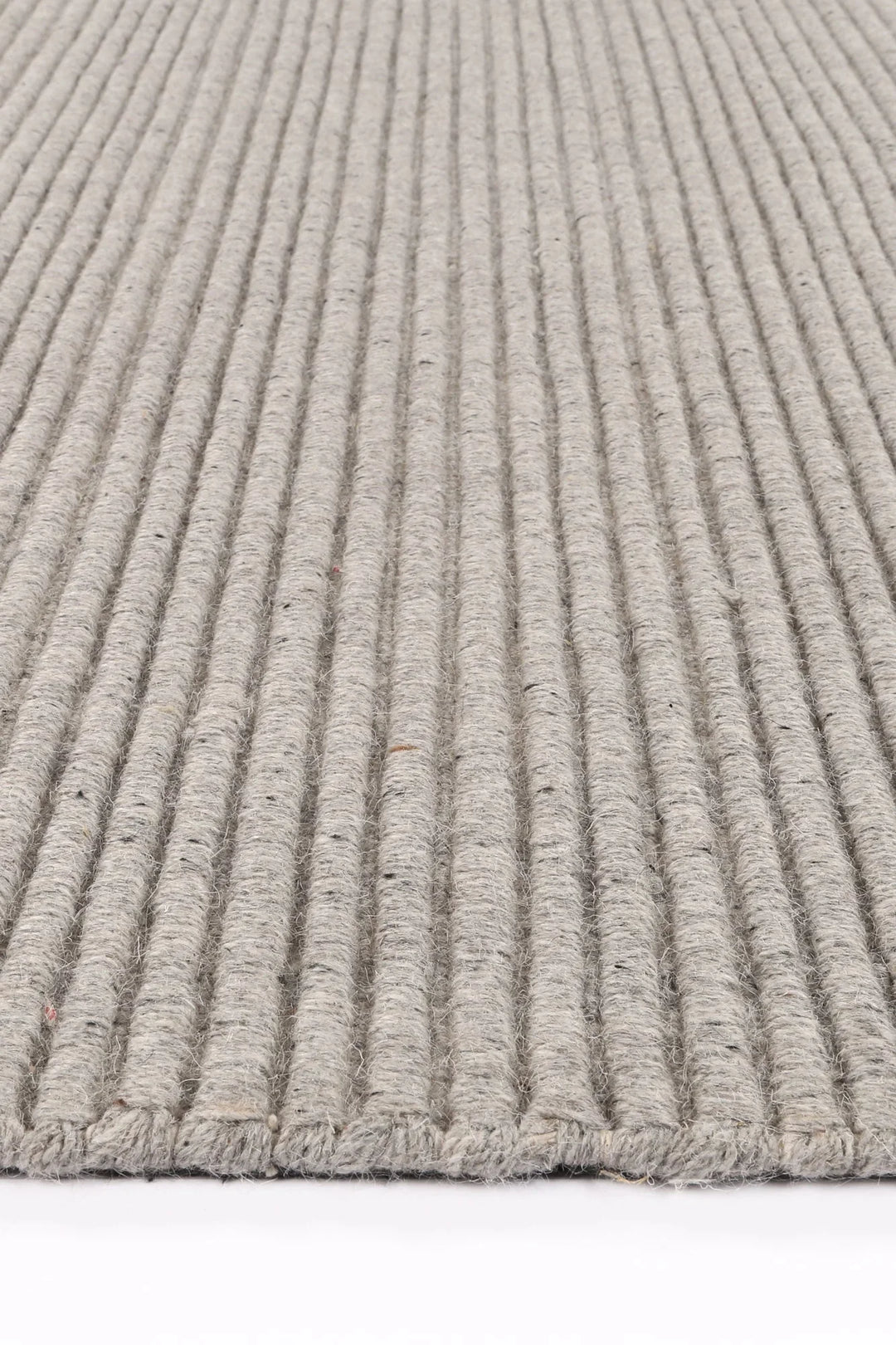 Goa Textured Wool Blend Grey Rug - DLB Furniture