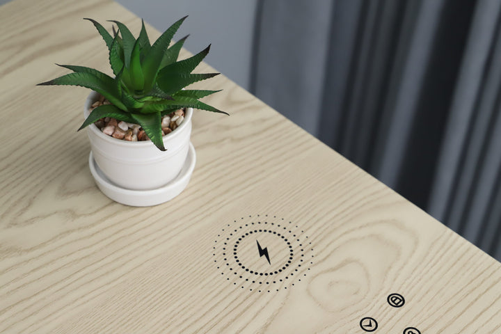 Valencia Adjustable Desk Wireless Charger Dual Motor