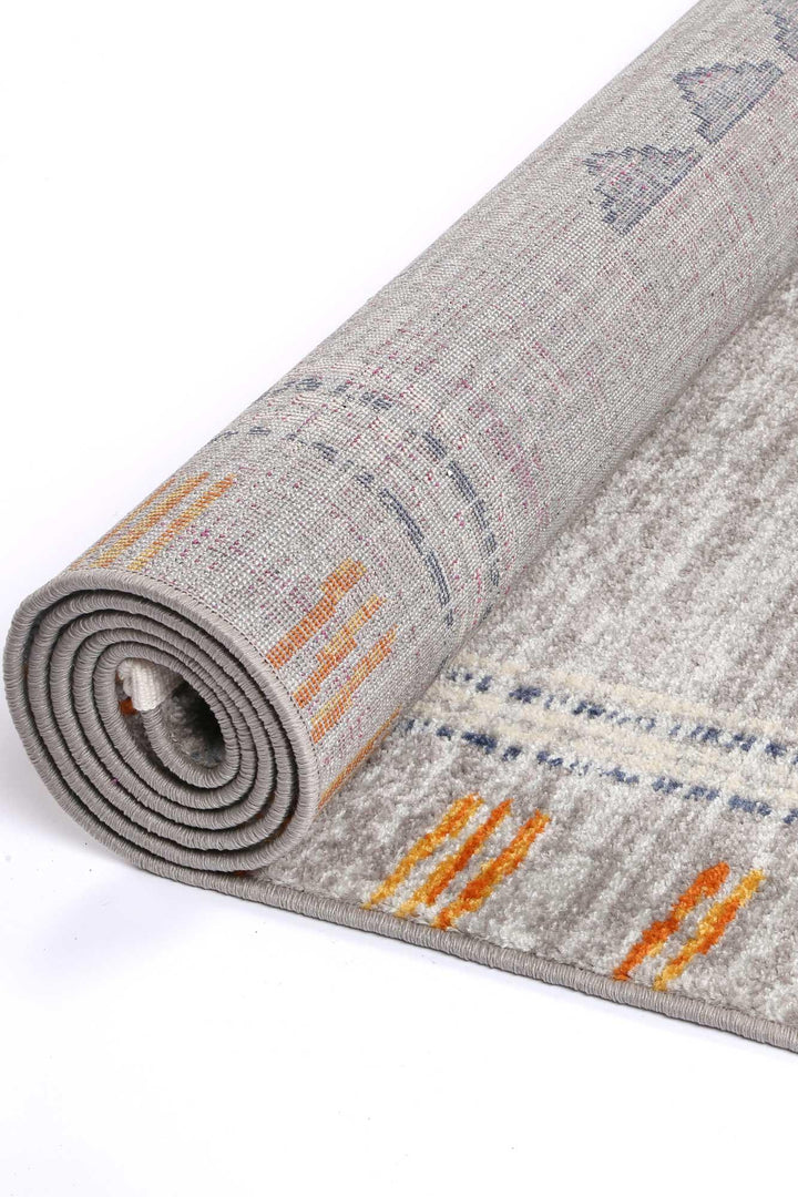 Inca Tumbes Grey Contemporary Rug - DLB Furniture