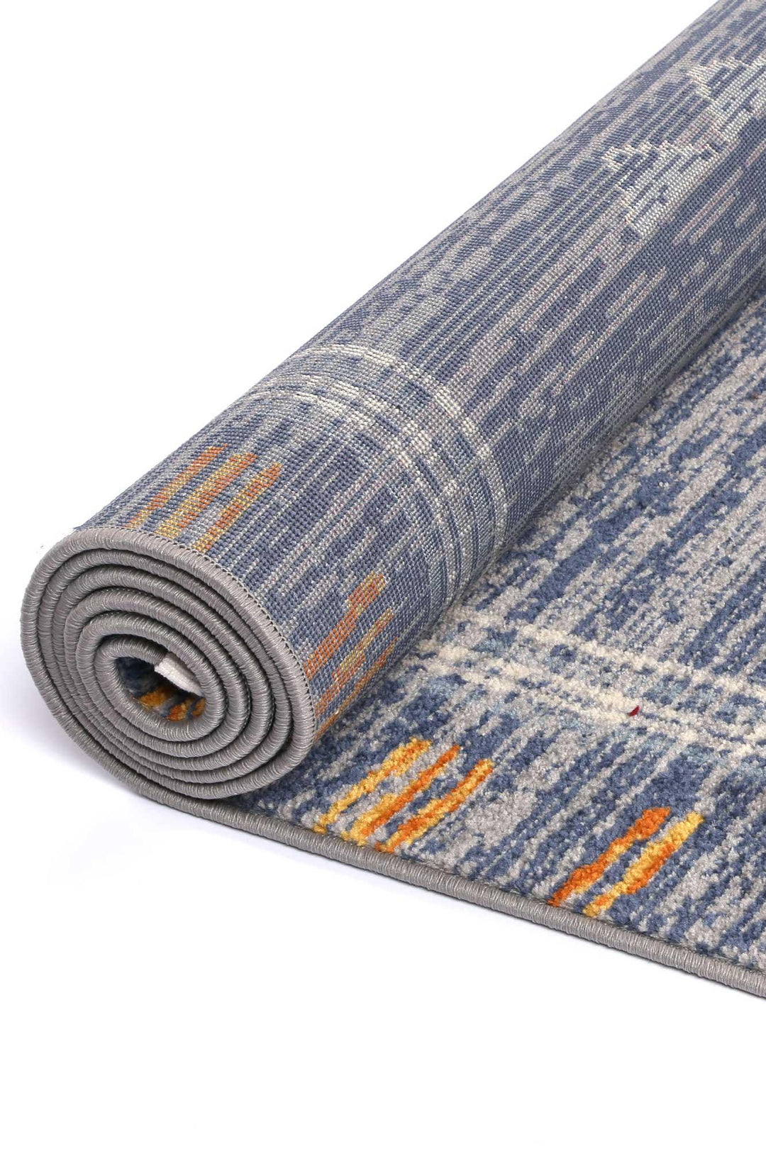 Inca Quito Blue Contemporary Rug - DLB Furniture