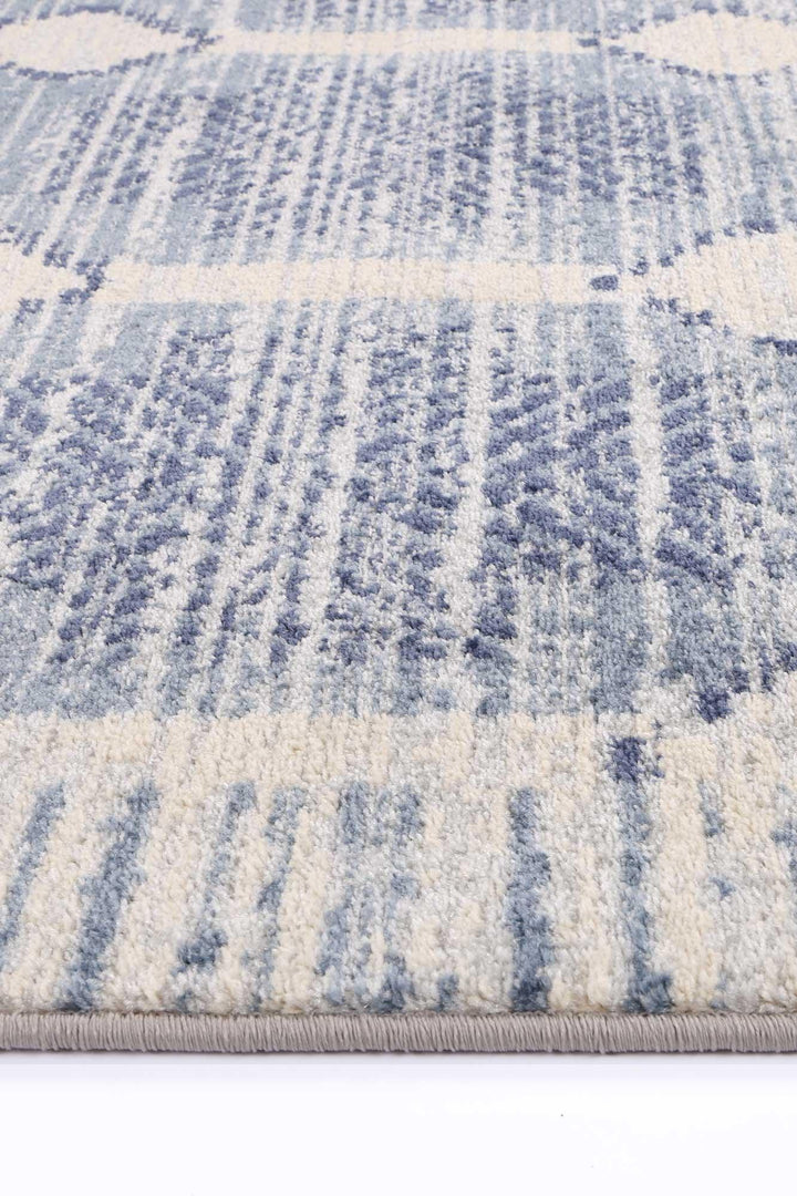 Inca Paria Blue Contemporary Rug - DLB Furniture